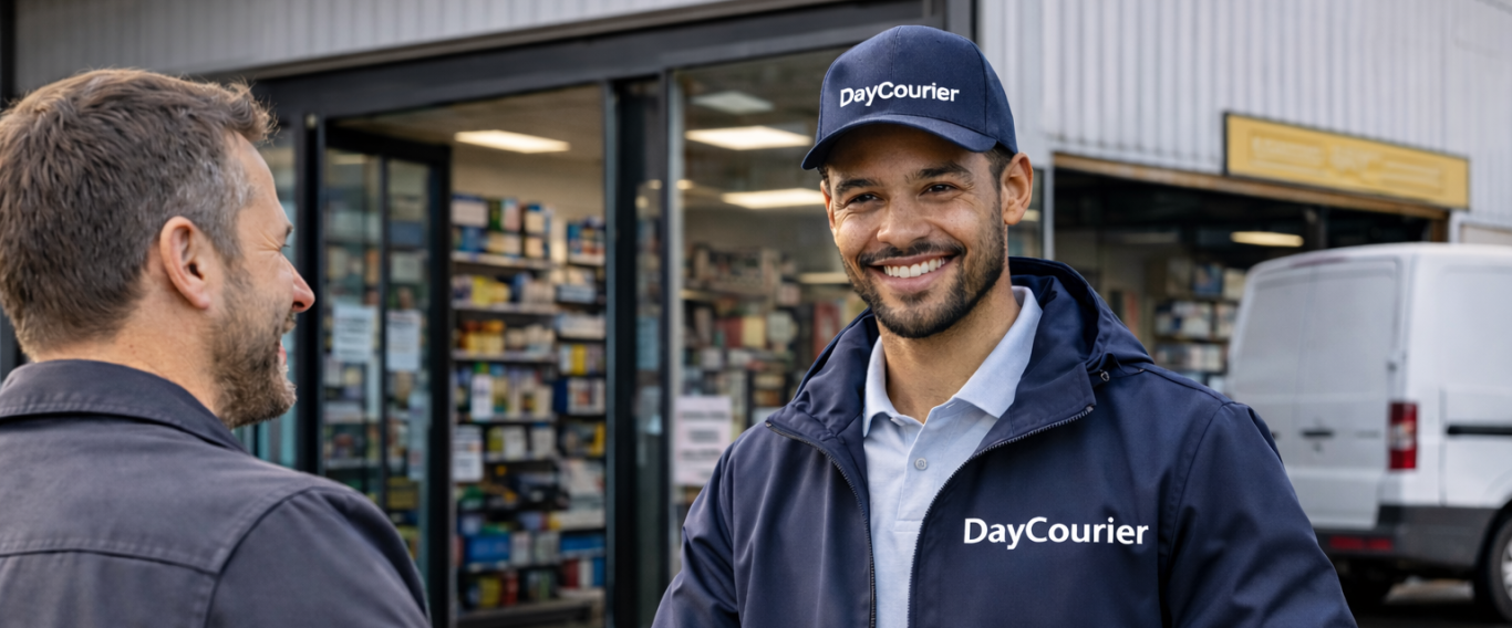 Same-day courier service for businesses in Surrey – parcel collection from shop